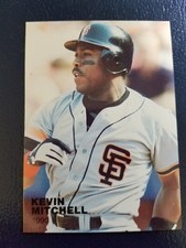 Kevin Mitchell San Francisco Giants 1990 Superstars & Rookies#3 NM