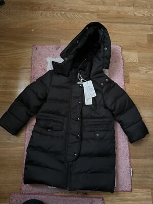 Kemeng Boys Jacket Puffer coat Fur hood Sz 8 / 10  (160) Black Smooth Interior - Image 1 of 4