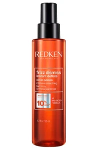 Redken Frizz Dismiss Instant Deflate Oil Serum Lightweight Frizz Control 4.2oz - Picture 1 of 1