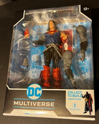 McFarlane DC Build-A Wave 4 Death Metal: Superman 7 inch Action Figure New - image 1 of 4