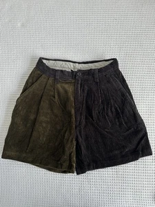 Vintage Ralph Lauren Polo 90s High Waist Cord Corduroy Cotton Mom Black XS - Foto 1 di 9