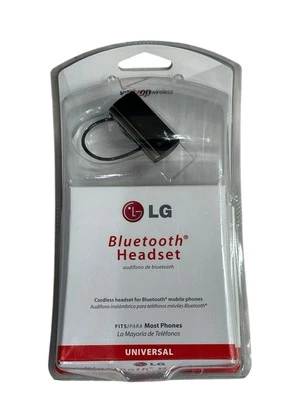 Verizon Wireless LG Bluetooth Headset LG Universal LBT210Z New In Box - Image 1 of 2