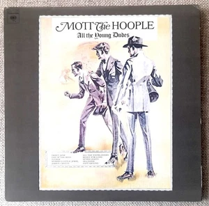 Mott The Hoople 'ALL THE YOUNG DUDES' LP (1972) NM / NM Canadian pressing - Picture 1 of 4