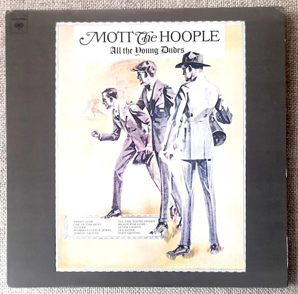 Mott The Hoople 'ALL THE YOUNG DUDES' LP  (1972)  NM / NM   Canadian pressing - Image 1 of 4