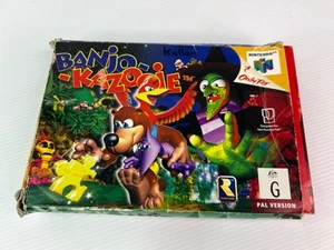 Banjo-Kazooie N64 Game PAL - Boxed with Manual - Picture 1 of 11