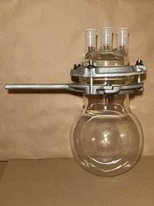 Pyrex Kontes 3000ml 2 Piece 3 Flute Flask & Handle - Picture 1 of 8