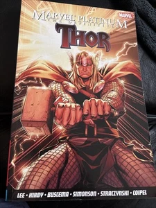 Marvel Platinum: The Definitive Thor TPB by Stan Lee, Jack Kirby, JMS, Simonson - Imagen 1 de 3