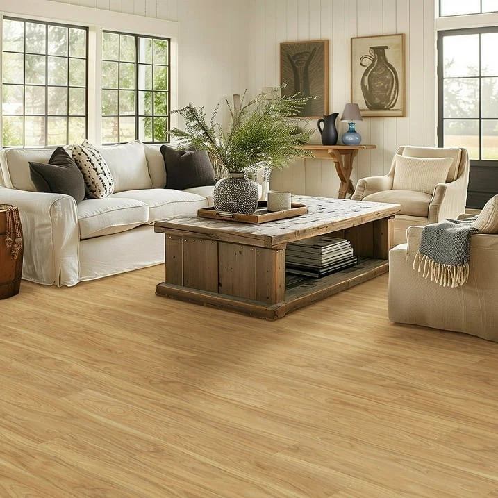 QuickStep by Mohawk Windview 山核桃防水层压地板,16.12 平方 英尺 — 第 1/4 张图片