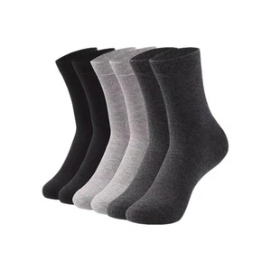 12 Paar Herren Business Socken 90% Baumwolle ohne Naht ohne Gummi handgekettelt - Bild 1 von 7