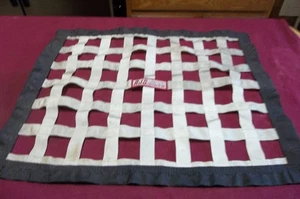 RJS Window Net - 1 in Webbing - 18.5 x 22.5 in Rectangle - Black & white NON SFI - Foto 1 di 2