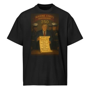 Donald Trump • 250th Marine Corps Anniversary Tee • LIMITED EDITION - Bild 1 von 25