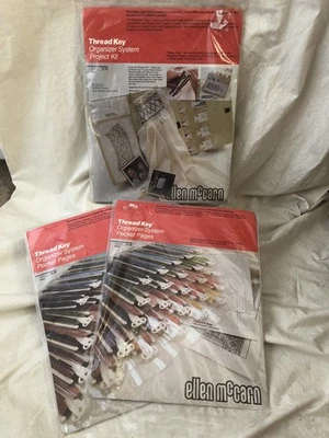 ELLEN MCCARN TK 20 Hilos Llave Organizador Proyecto Kit + 2 TK 50 Páginas de Bolsillo Nuevo en Paquete Foto 1 de 4