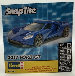 Revell SnapTite 2017 Ford GT Blue Model Kit 1:24 Scale Skill Level #2 New - Picture 1 of 6
