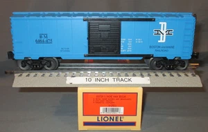 Lionel 29211 Boston & Maine BM #6464-475 "6464 Style" Boxcar O/027 ga. 1998 USA - Picture 1 of 11