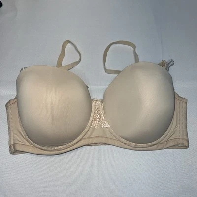 Sujetador trasero Vanity Fair Beauty 38 DD beige figura completa con aros suavizante 74380 Foto 1 de 4