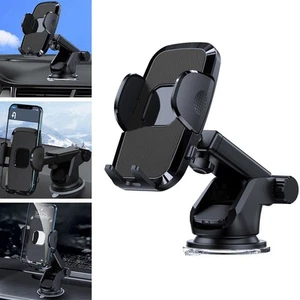 Support téléphone pare-brise de voiture avec design sécurisé et rotation à - Photo 1 sur 8