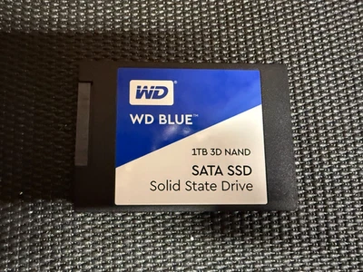 WD Blue 3D NAND 1TB Internal SSD - SATA 2.5 Inch - WDS100T2B0A - Image 1 of 2