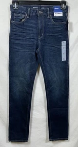 NWT Old Navy Built-In Flex Skinny Denim Blue Jeans for Boys Size 16 Adjustable - Picture 1 of 14