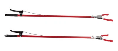 2x Greifzange Müllgreifer Aufhebehilfe 92cm lang Hilfe für Senioren Müllzange