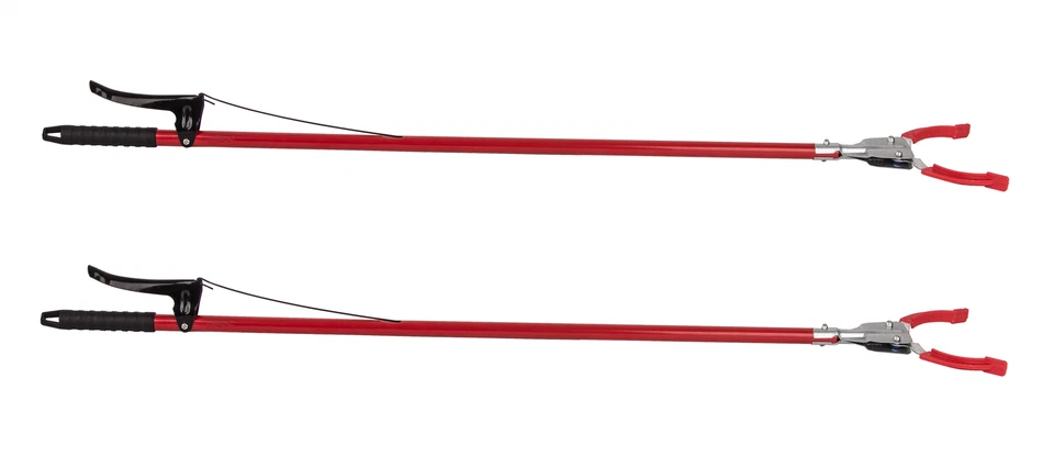 2x Greifzange Müllgreifer Aufhebehilfe 92cm lang Hilfe für Senioren Müllzange