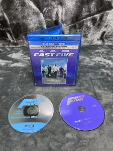 Fast And Furious Fast Five Blu Ray DVD Extended Edition Movie - Picture 1 of 6