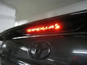 FITS Toyota Corolla S 3rd Brake Light Decal - 09 10 11 12 13 - Picture 1 of 3