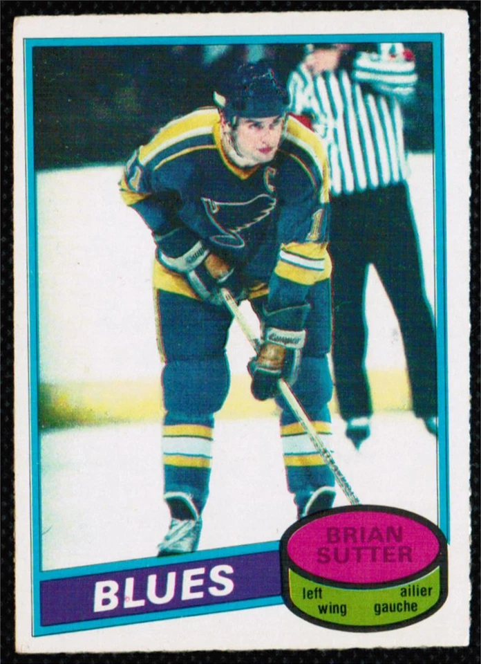 1980-81 O-Pee-Chee Brian Sutter St. Louis Blues #244 - Image 1 of 2