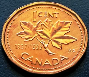 Canadá 1990 1 centavo - brillo original - gema unc - Imagen 1 de 2