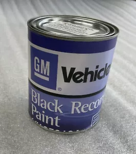 1 Qrt GM reacondicionamiento con licencia pintura de chasis negra #1050104 brillo correcto Qrt - Imagen 1 de 8
