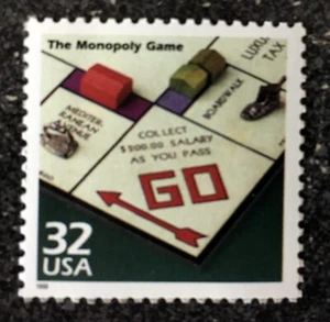 1998USA #3185o 32c Celebrate the Century 1930s - The Monopoly Game  Mint Single - Picture 1 of 1