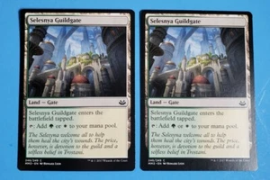 2x Selesnya Guildgate Modern Masters 2017 Edition MTG Magic Card Dual Land Gate - Picture 1 of 2