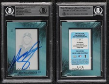 2015 Topps Allen & Ginter's Mini Printing Plate Cyan Framed 1/1 Jon Singleton