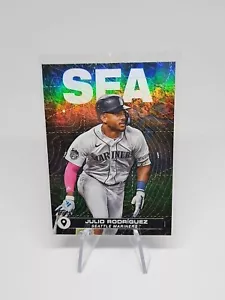 2024 Topps Serie 2 - City to City blau #CTC-11 Julio Rodriguez - Bild 1 von 2