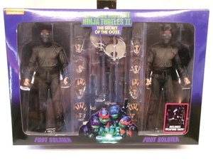 NECA TEENAGE MUTANT NINJA TURTLES II SECRET of the OOZE "FOOT SOLDAT" 2er Pack - Bild 1 von 8