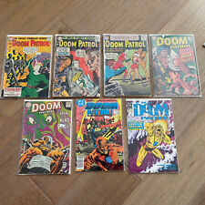 Doom Patrol #87 88 90 114 119 (1964) #1 #19 Crazy Jane (1989) DC Comics Lot