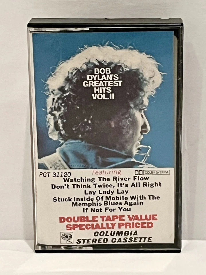 1980's Columbia Bob Dylan's Greatest Hits Vol. 2 Cassette Tape Tested - Image 1 of 4