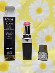 CHANEL ROUGE COCO BLOOM HYDRATING VIBRANT SHINE LIP COLOUR 120 FRESHNESS - Picture 1 of 8