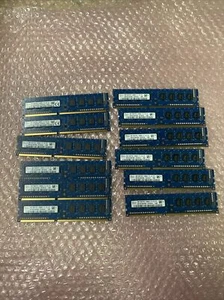 LOT OF 12 Samsung 4GB 1Rx8 PC3-12800U DDR3-1600MHz Desktop RAM HMT451U6AFR8C-PB - Picture 1 of 7