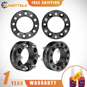 4PCS 2'' 6x5.5'' Wheel Spacers Adapters For Chevy Silverado Suburban GMC 1500 - Picture 1 of 11