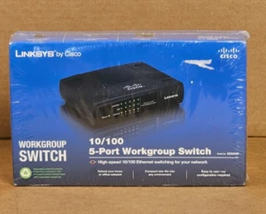 Linksys Workgroup Switch 10/100 5-Port EZXS55W - Picture 1 of 5