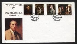 UK   JERSEY 316-19  Jersey Artists IV 1983 - Picture 1 of 1