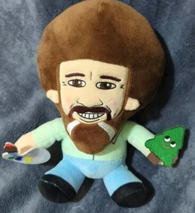 Bob Ross Phunny Kidrobot Malerei Künstler 8,5 Zoll Plüschtier Stofftier - Bild 1 von 4