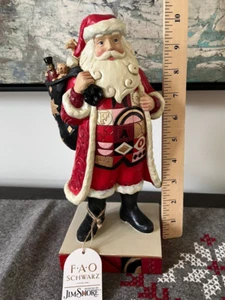 Nuovo Jim Shore FAO Schwarz Babbo Natale Anticipazione del Natale 6010852 (shv2) - Foto 1 di 11