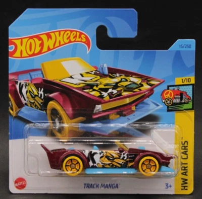 Hot Wheels Track Manga 15/250 HW Art Cars 1/10 Auto 1:64 2023 - Immagine 1 di 2