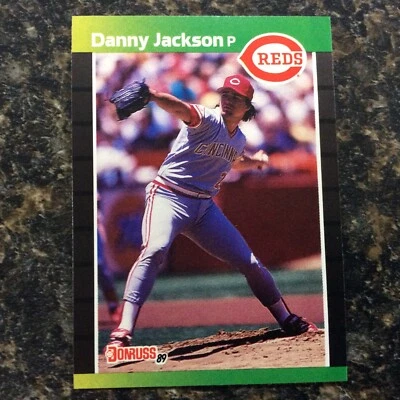 1989 Donruss - *Denotes*  Next to PERFORMANCE #124 Danny Jackson - Image 1 of 2
