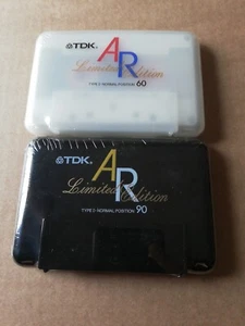 Lot Of 2 Sealed cassette, tape TDK, AR Limited edition 60 and 90 - Photo 1/2