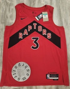 NWT OG Anunoby Toronto Raptors Icon Edition Nike Swingman Men Jersey XL 52 - Picture 1 of 9