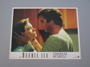 THERESA RUSSELL JEFF FAHEY ""DOUBLE GAME"" (IMPULSE) PROBE LOCKE LOBBY CARD LB7