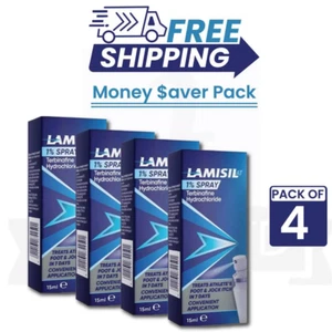 Lamisil 1% Spray 15ml-PACK OF 4-EXP-06/2027 - Picture 1 of 6