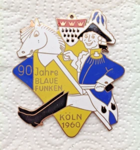 Blaue Funken Orden 1960 Karneval Köln 2025 Karnevalsorden JUBILÄUM 90 Jahre - Bild 1 von 4